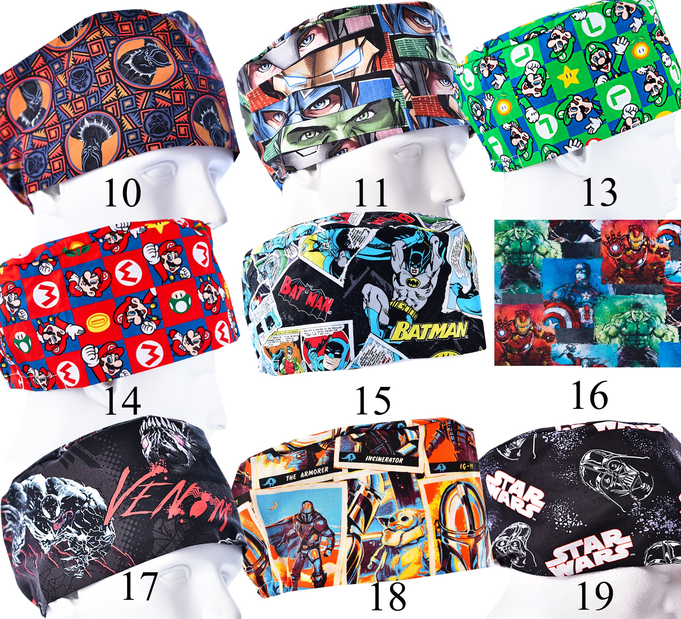 Surgical Capmarvel Avengers Unisex 