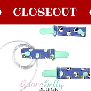 Birds AdoraClip - Tubie Clip (Gtube, IV, Ventilator connection)  Ready-to-ship