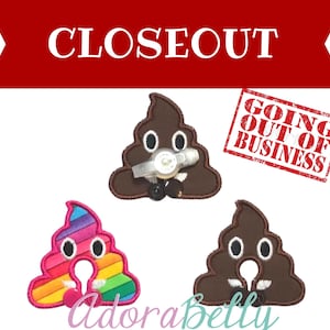 Emoji Poop Tubie Covers (Gtube Pad) Ready-to-ship