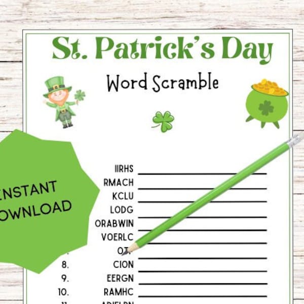 saint pattys day class activities
