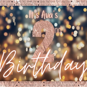 Invitation numérique personnalisable sur le thème disco de fête d'anniversaire