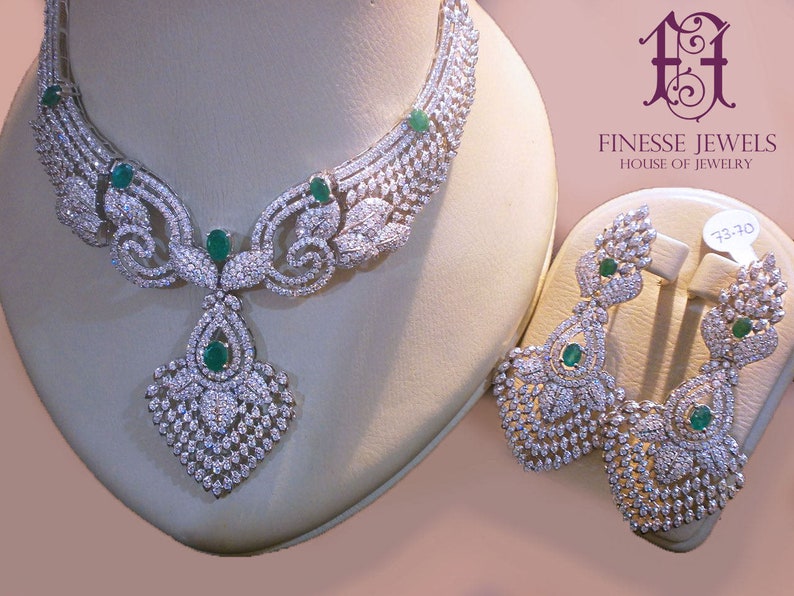 Fine Jewelry Necklace925 Sterling Silver Indian Jewelry Etsy