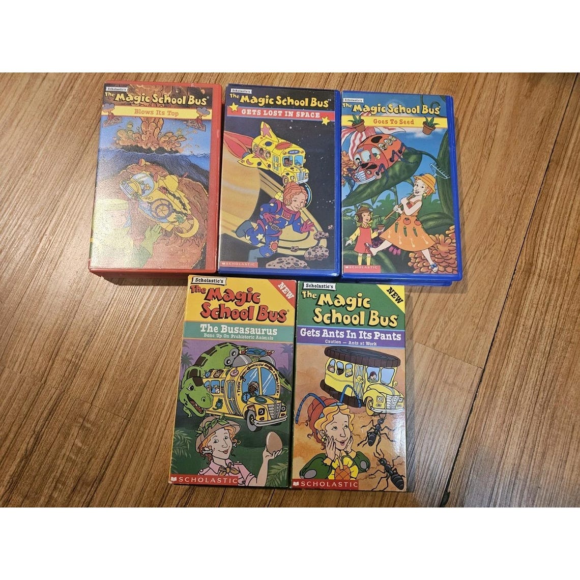 Lot of 5 Magic School Bus VHS Tapes Kids Children Educational - Etsy Canada