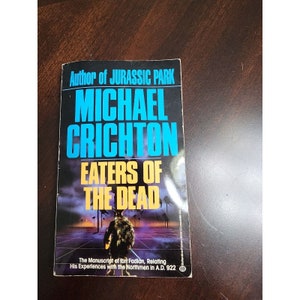 Eaters of The Dead Michael Crichton Book 1991 Paperback