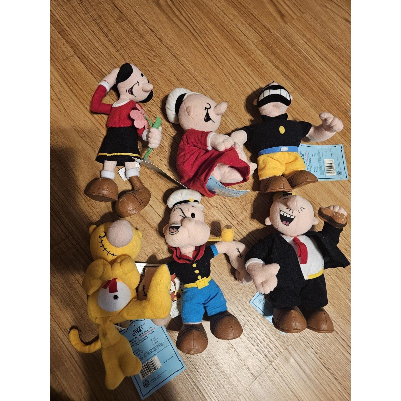 Vintage Popeye Plush - Etsy