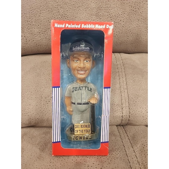 Ichiro Suzuki Seattle Mariners MLB 2001 Rookie of the Year Bobble
