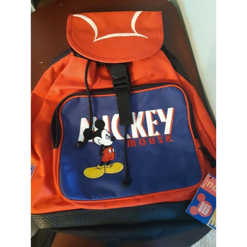 vintage mickey mouse backpack
