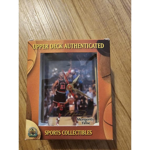 Vintage Upper Deck Michael Jordan Clock Moments in Time 1998