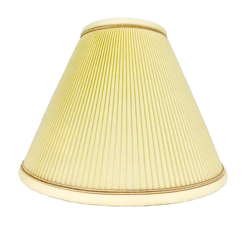 Robert Abbey Designer Pleated Fabric Small Lamp Shade