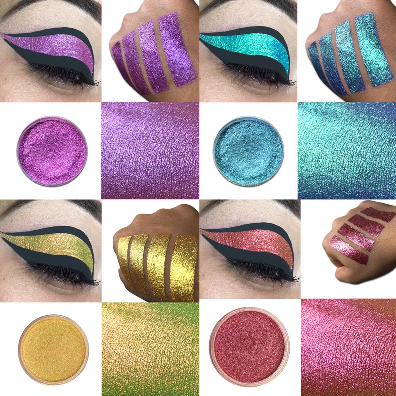 Intense Loose Pigment Eyeshadow Glitter Fine Powder Glitter Etsy