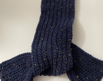 Navy Blue Scarf