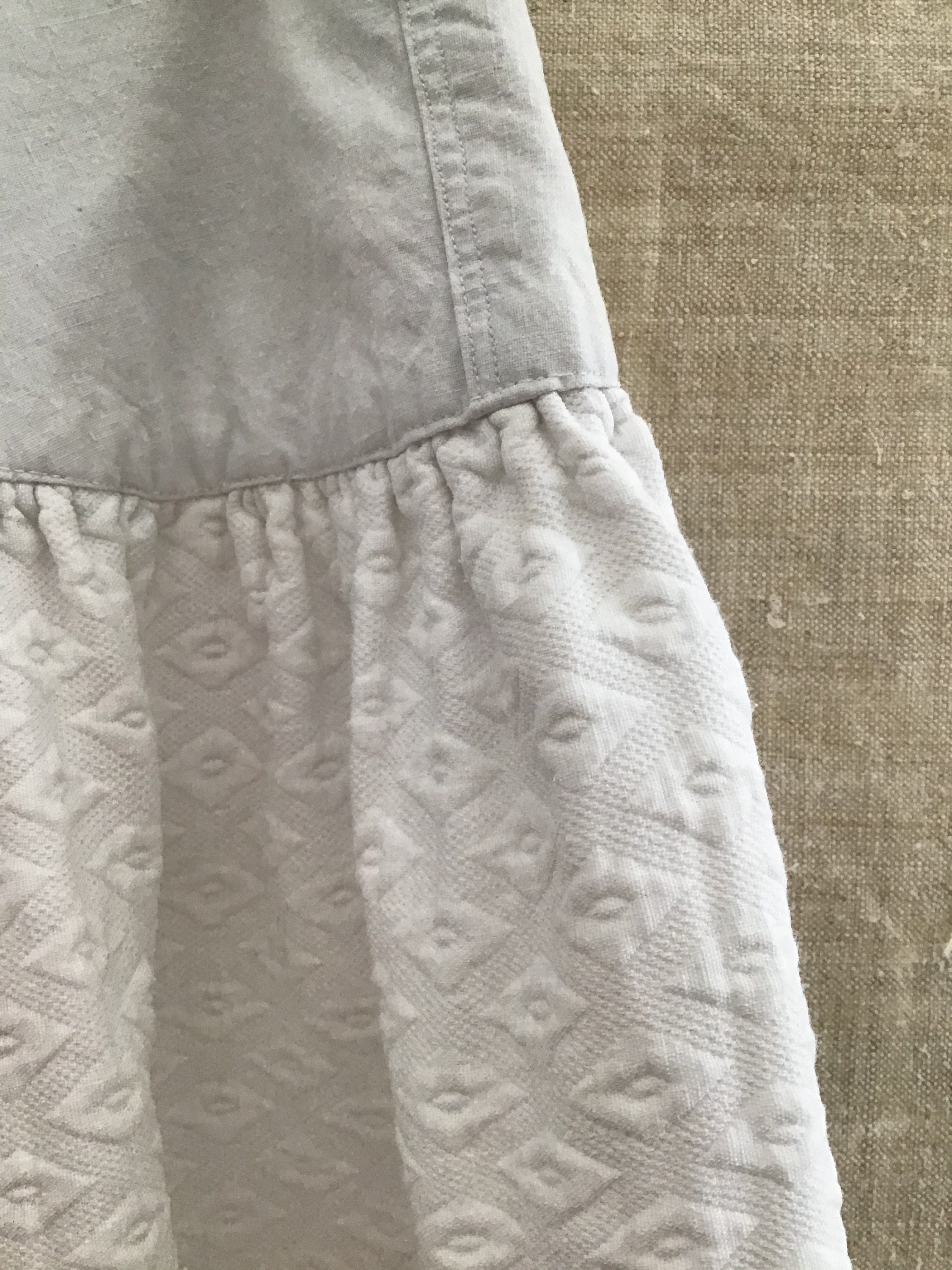 Antique/vintage French Petticoat Cotton Women's Skirt - Etsy