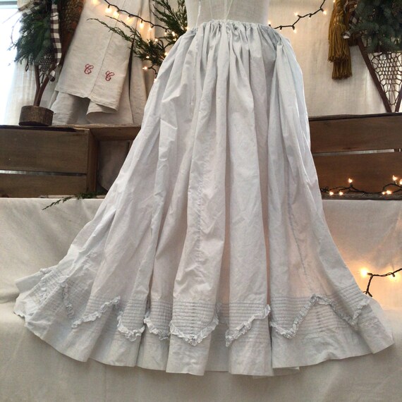 Antique/Vintage French Petticoat Cotton Women's