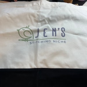 Jen&#39;s Stitching Niche Canvas Bag