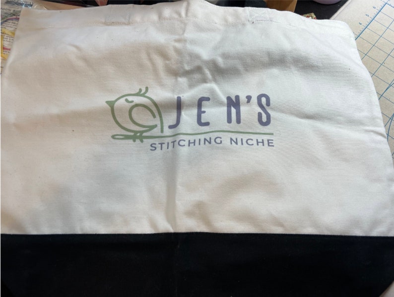 Jen's Stitching Niche Canvas Bag bild 1