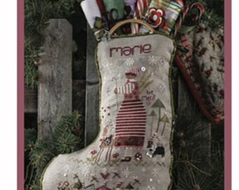 Marie's Stocking by Shepherd's Bush (with embellishments)