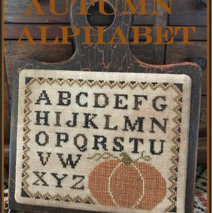 Autumn Alphabet by The Scarlett House