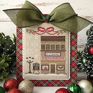 Big City Christmas ~ Restaurant from Country Cottage Needleworks