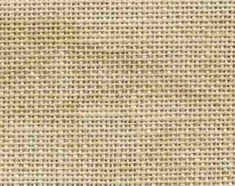 Country Mocha Linen (28, 32, 36, or 40 ct)  (Eighth yard pricing)