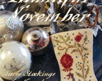 Thankful November - Three Stockings for November - by Blackbird Designs