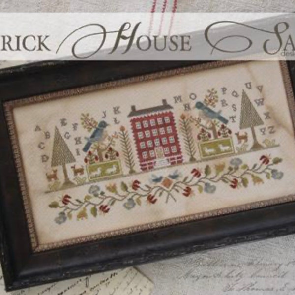 Brick House Sampler by Brenda Gervais