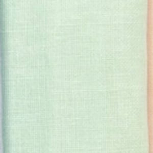 May include: A light green fabric with a subtle woven texture.