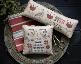 Happy Birthday, USA from Plum Street Samplers
