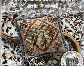 Fragments in Time 2023 ~ Berlin Woolwork No. 8 by Summer House Stitche Workes