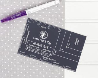 Cross Stitch Key from It's Sew Emma