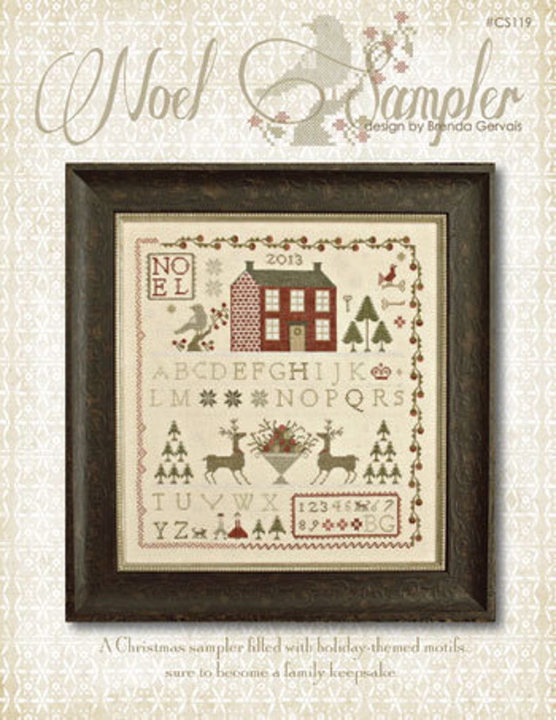 Noel Sampler by Brenda Gervais With Thy Needle and Thread | Etsy