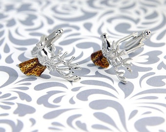 Deer Hunter Wildlife Cufflinks