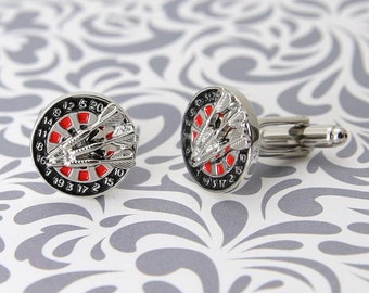 Dart Dartboard Player Sports Cufflinks