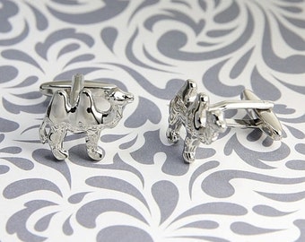 ON SALE Camel Cufflinks Desert Safari Hump Animal