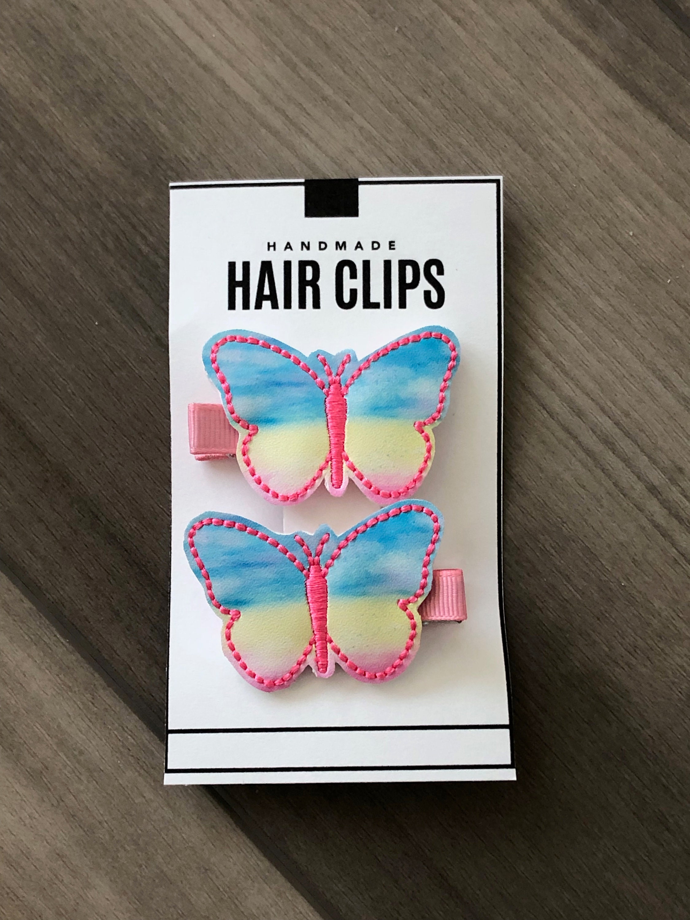 Haarspangen Mit Schmetterlings-Deko – 4 Stück Im Vintage-Look, Rutschfest & Schonend