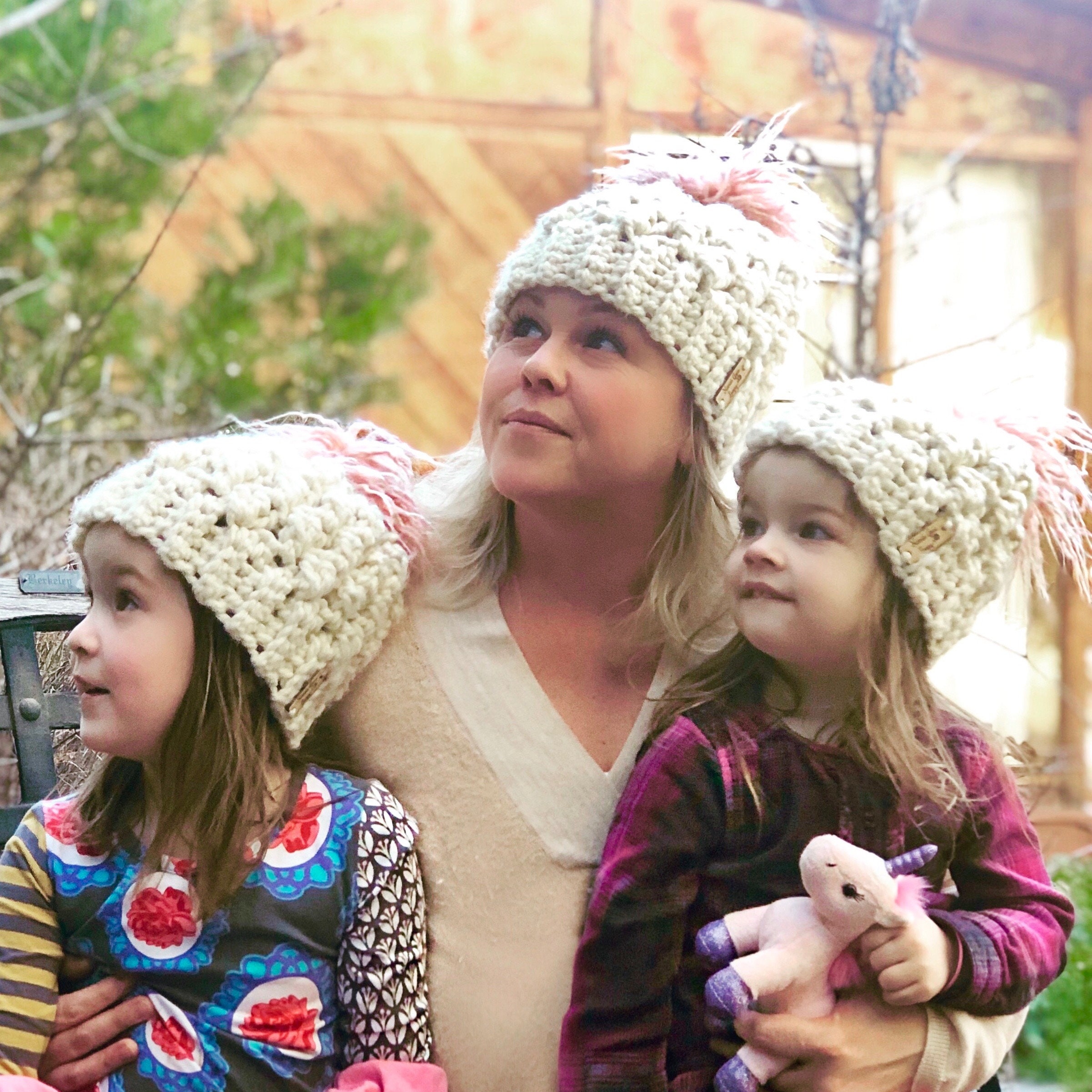 Chunky Beanie With Oversized Pom 