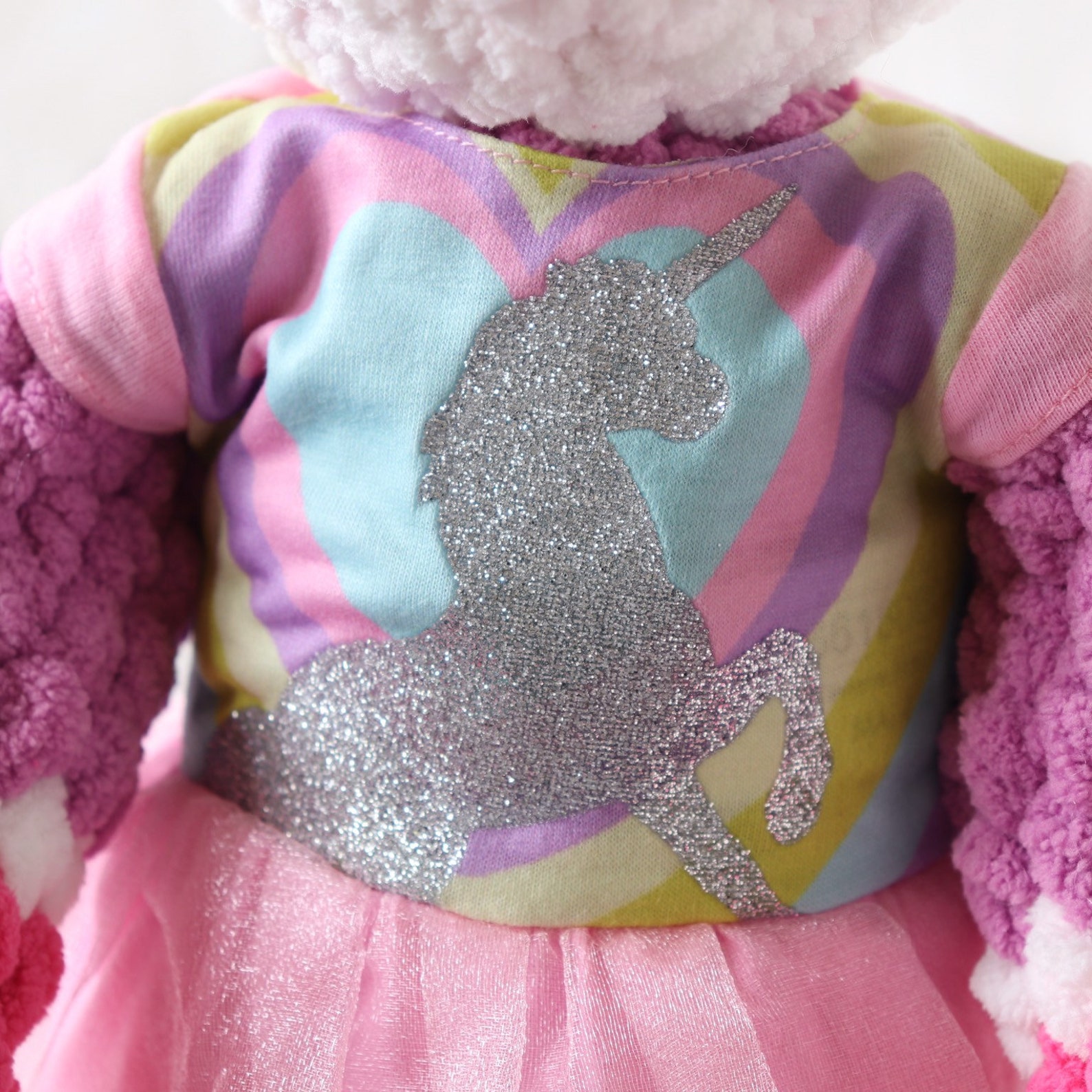 Crochet Teddy Bear Unicorn Gifts for Girls Stuffed Teddy | Etsy