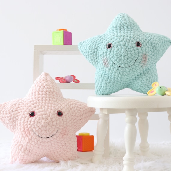 Cute Star pillow, Large Hangable stars, Moon and Star Nursery Decor, Star Decor For Kids, Stuffed Toy, Baby shower gIft For Boy Or Girl
