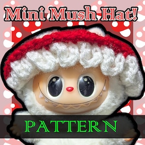 PATTERN - Labubu Mushroom / Jellyfish Hat