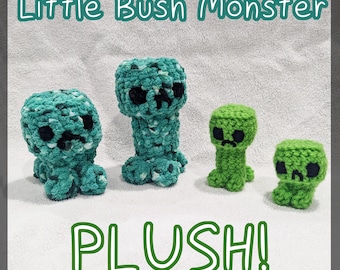Little Bush Monster Plush! - Crochet Plushie