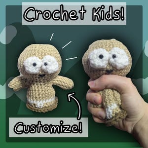 Crochet Kids Doll! - Customize To Whatever Character you want!