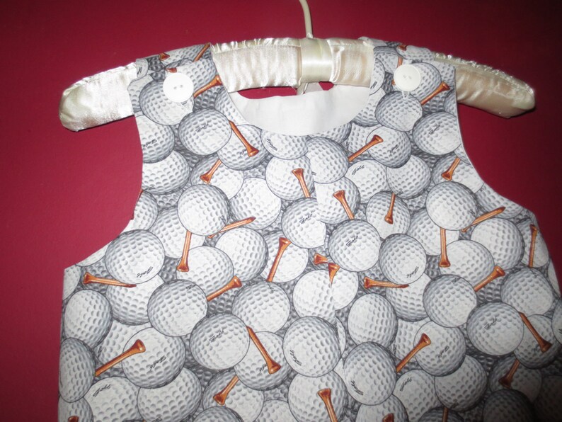 Tee Time Size 3T Handmade Boys Romper