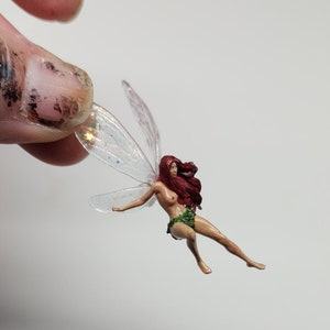 Fairy Garden Minature Fairy Figurines. Happy Jumping Light Skinned