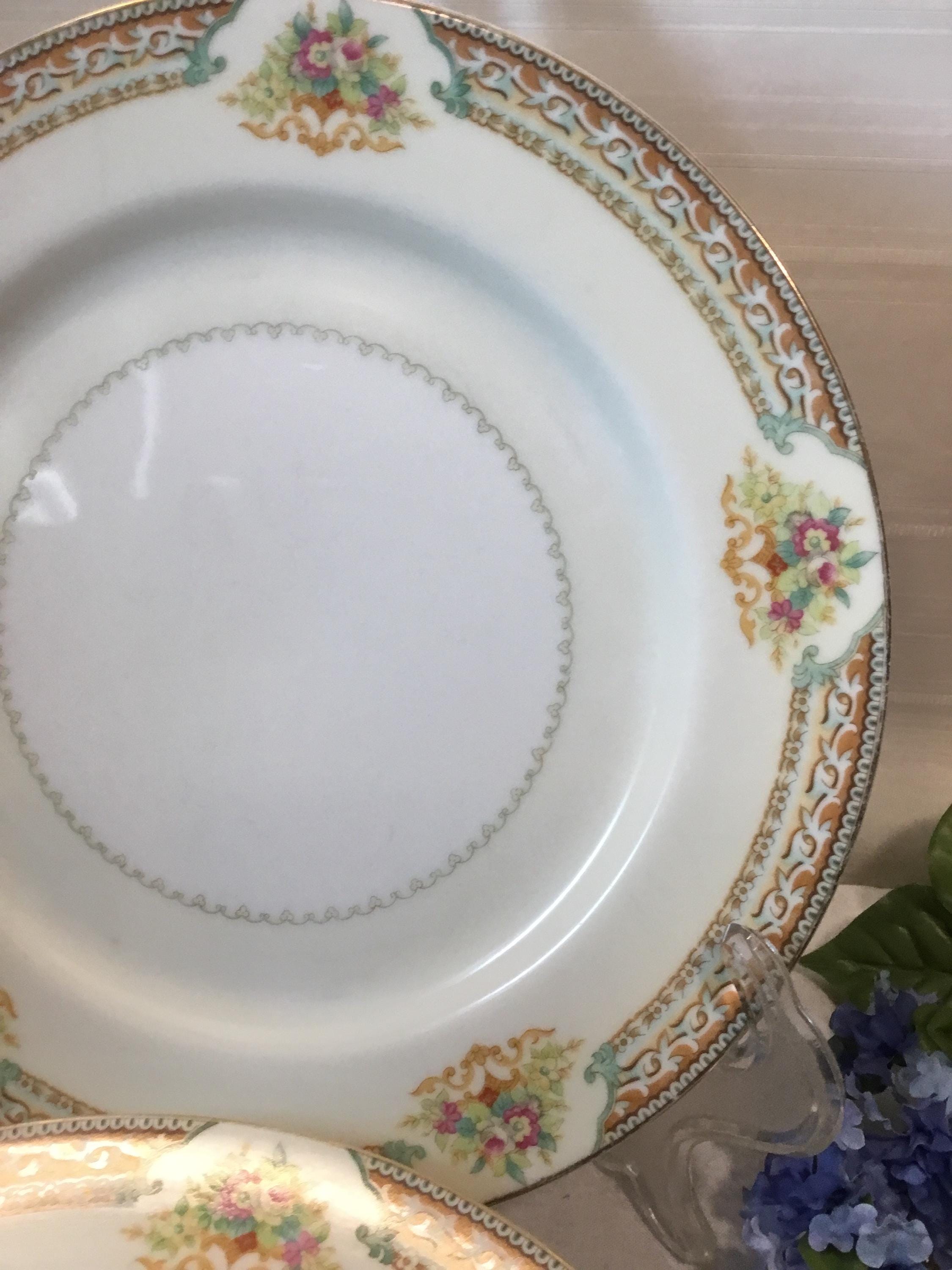 Vintage Jyoto China JYO58 Occupied Japan Dinner Plates, Set