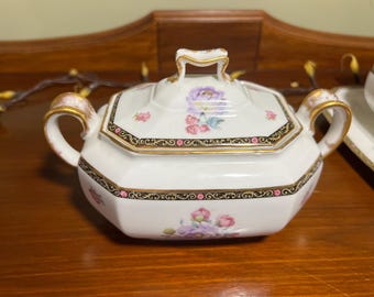 A Matching Set of 4 Johann Haviland 12 Oz Cream Colored Ceramic
