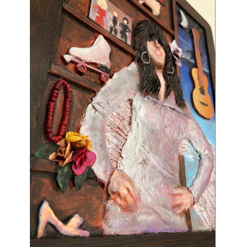 Linda Ronstadt Wall Art by Gwynne Ross Withhueinmind Etsy