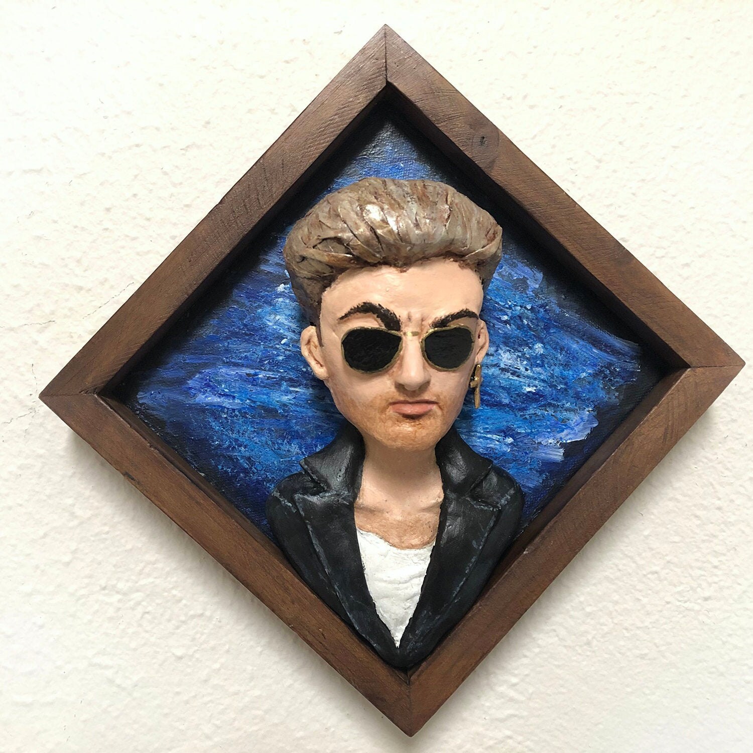 Michael Wall Art Sculpture MTV Etsy