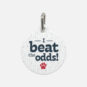 Beat the Odds Pet Tag (Personalized)