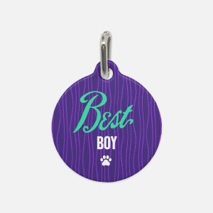 Best Boy Pet Tag - Personalized