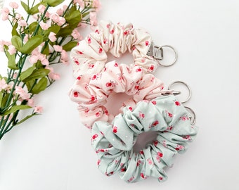 Scrunchie Keychain / Key Fob