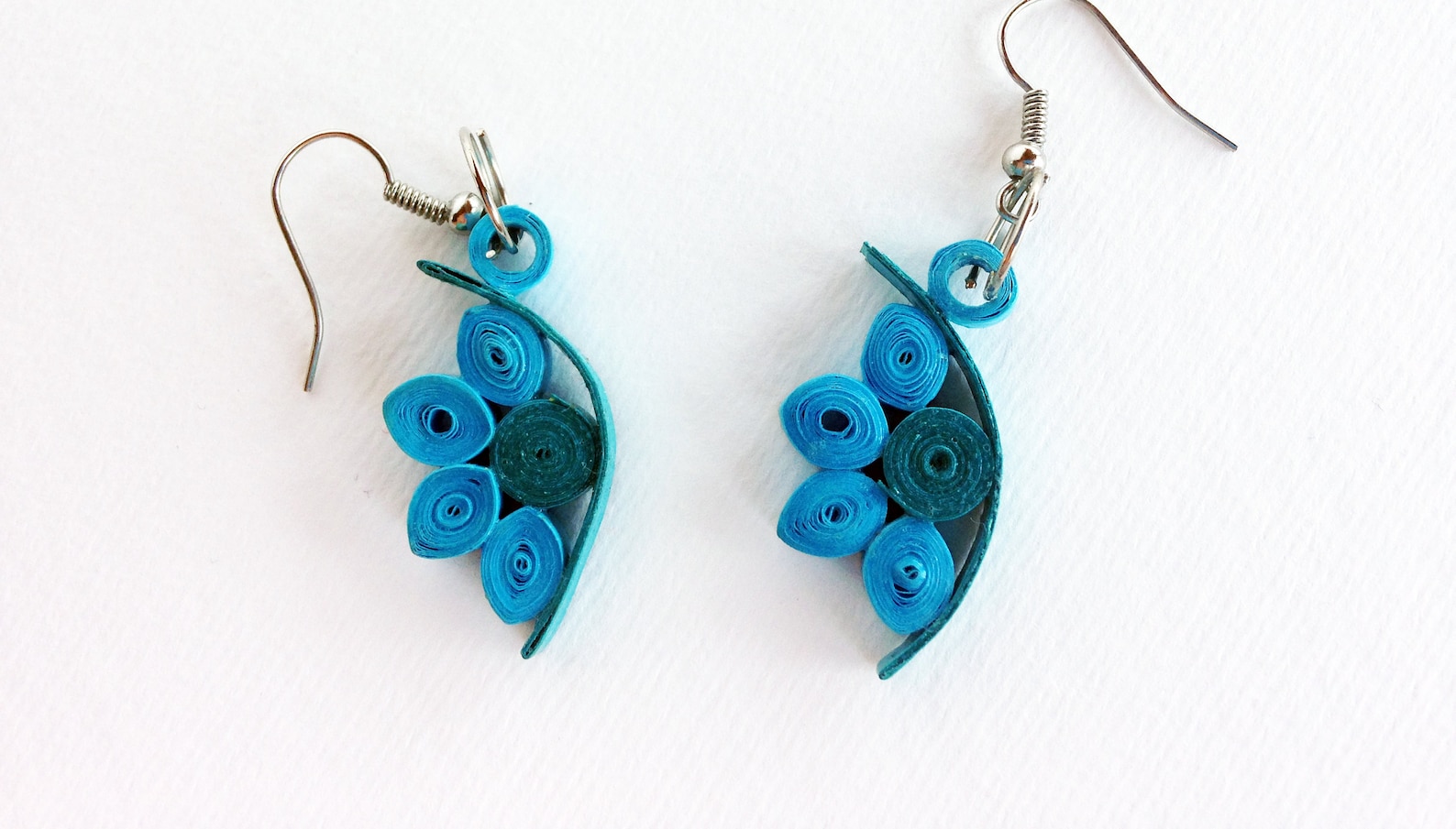 Paper Quilled Earrings, Paper Quilling Jewelry, Quilled Jewelry, Paper